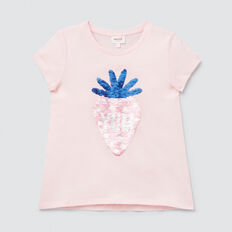 pride flip sequin tee