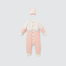 baby seed jumpsuit stripe knit heritage seedheritage