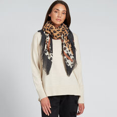 Bold Ocelot Scarf OCELOT hi-res