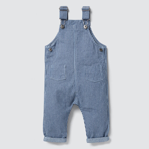 Classic Stripe Overalls