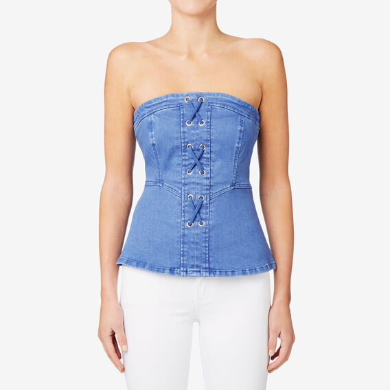 Lace Up Bodice