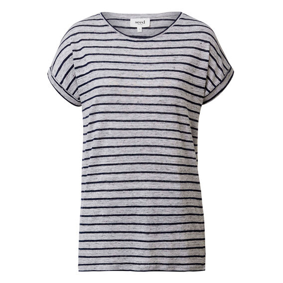 roll cuff t shirt
