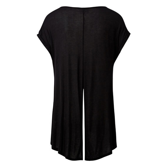 t shirt with split back