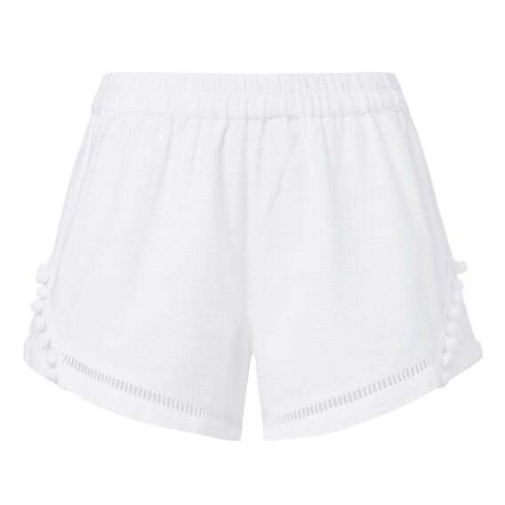 Textured Pom Pom Short