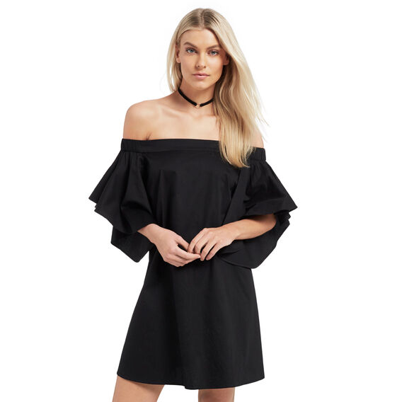 Layered Sleeve Dress