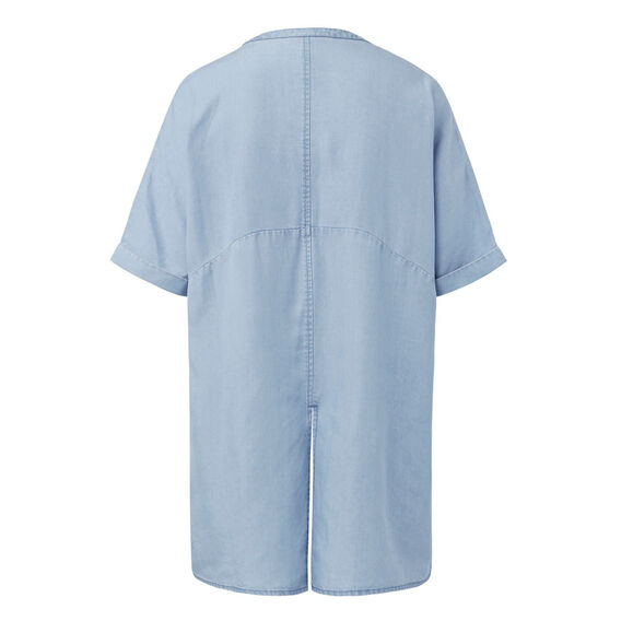 t shirt with split back