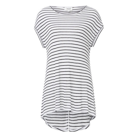 t shirt with split back