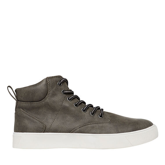 dark grey high tops