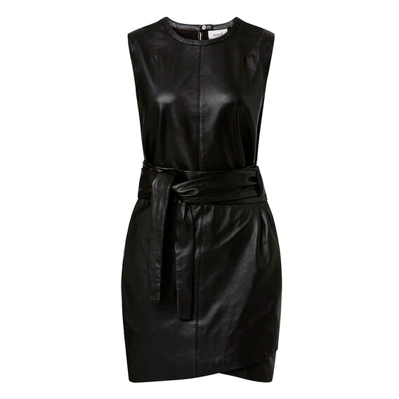 Leather Wrap Dress | Seed Heritage