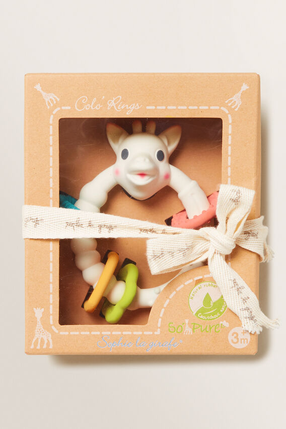 Sophie The Giraffe Teething Rings Seed Heritage