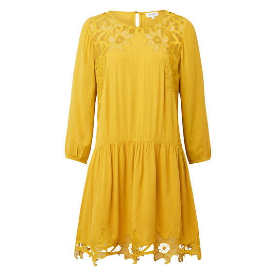 Saffron Lace Dress | Seed Heritage
