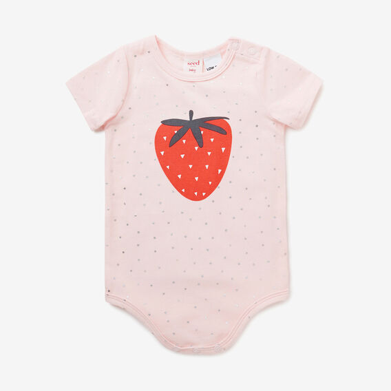 Strawberry Bodysuit Seed Heritage