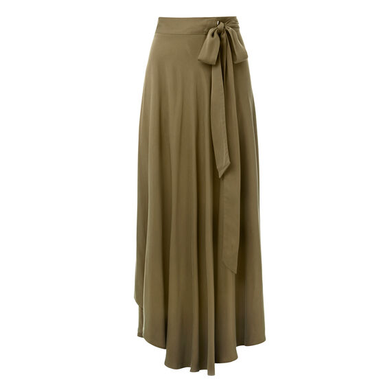 Olive Wrap Skirt | Seed Heritage