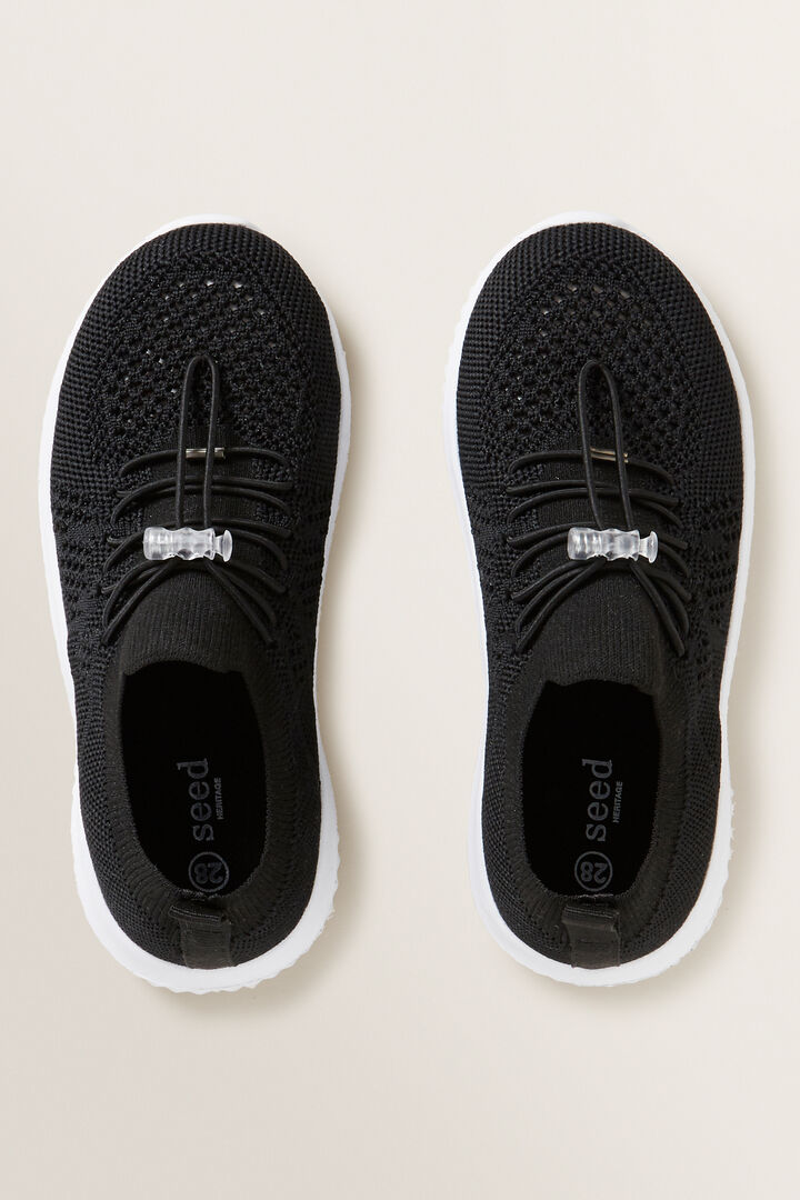 knitted pull on trainers