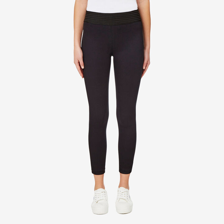black jegging work pants
