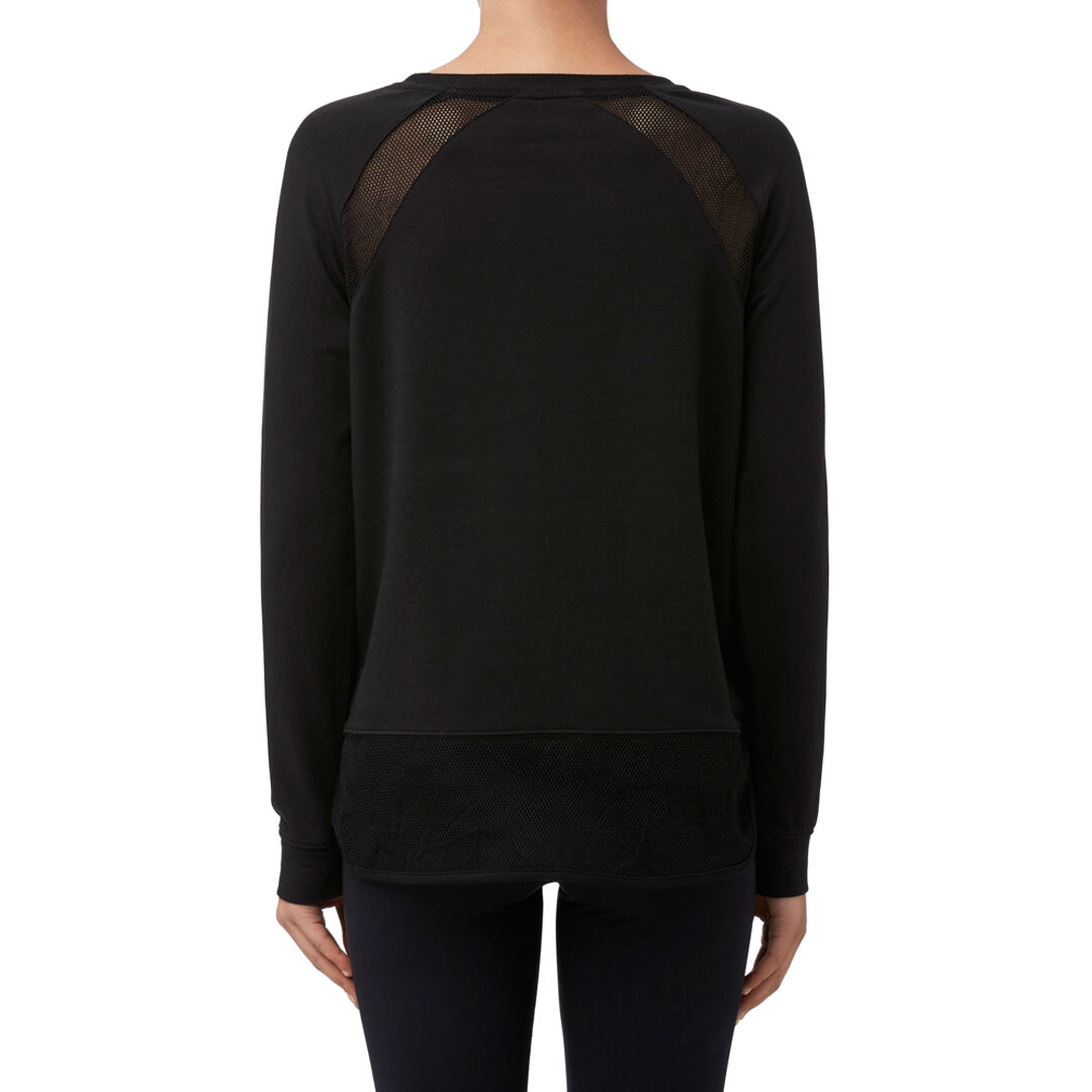 mesh long sleeve top men