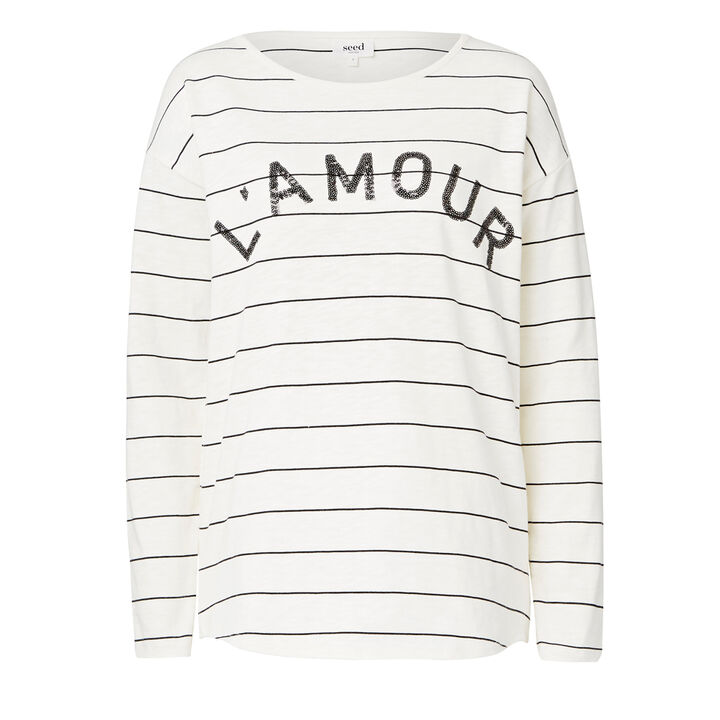 L' Amour Stripe Sweater | Seed Heritage