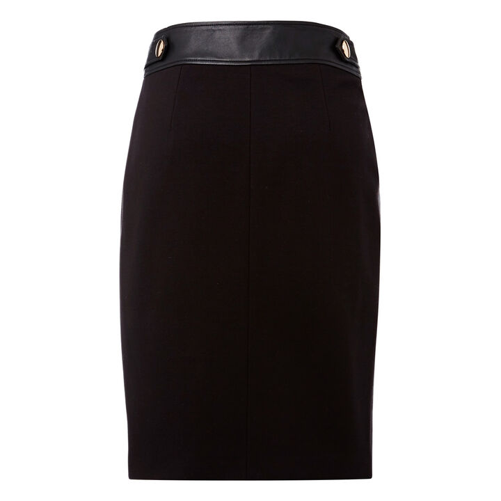 Leather Ponte Skirt Seed Heritage