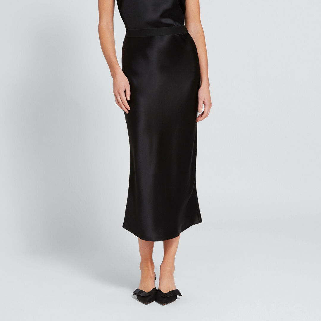 Satin Slip Skirt Seed Heritage