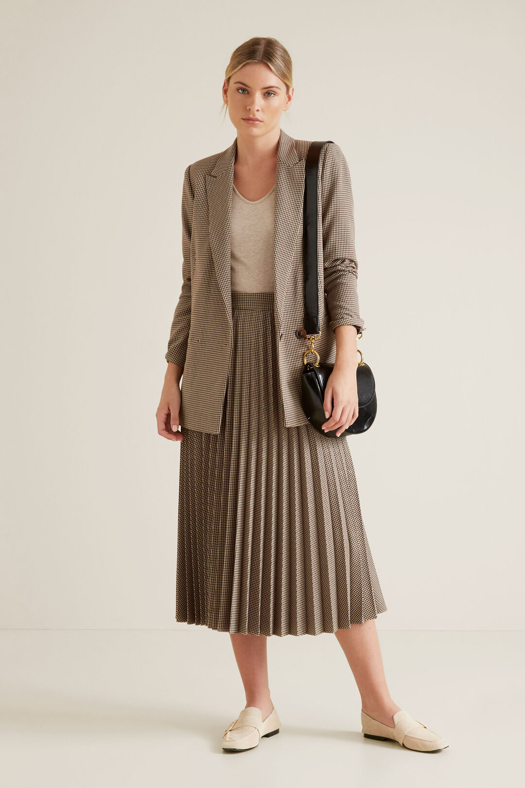 Pleated Suit Skirt Seed Heritage