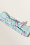 Flower Fabric Headband  Aqua Mint  hi-res