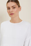 Cheesecloth Smock Top  Whisper White  hi-res