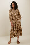 Leopard Tiered Dress  Leopard  hi-res