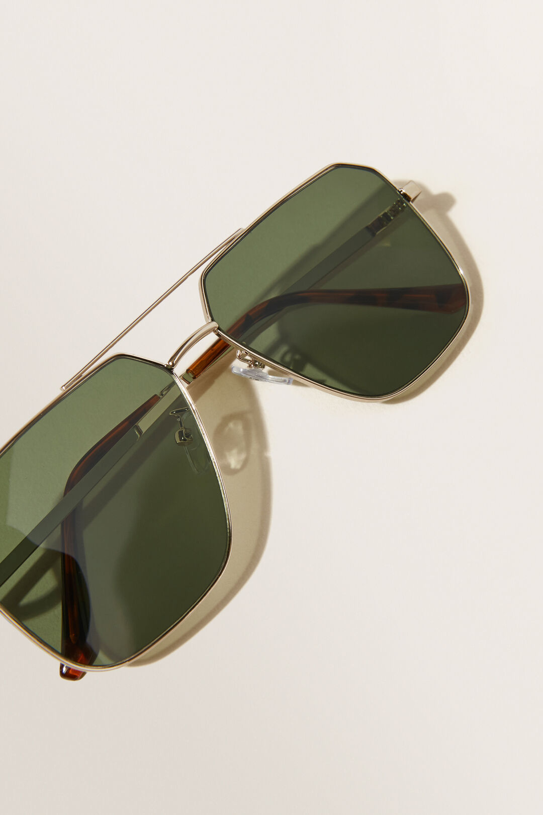 Roza Aviator Sunglasses  Gold  hi-res