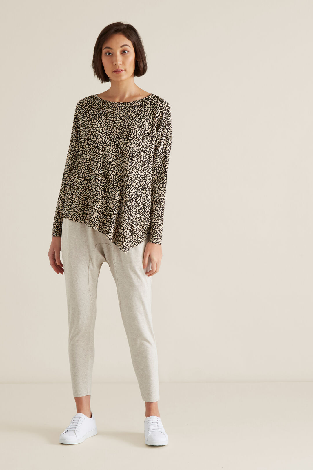 Ocelot Asymmetric Sweater    hi-res