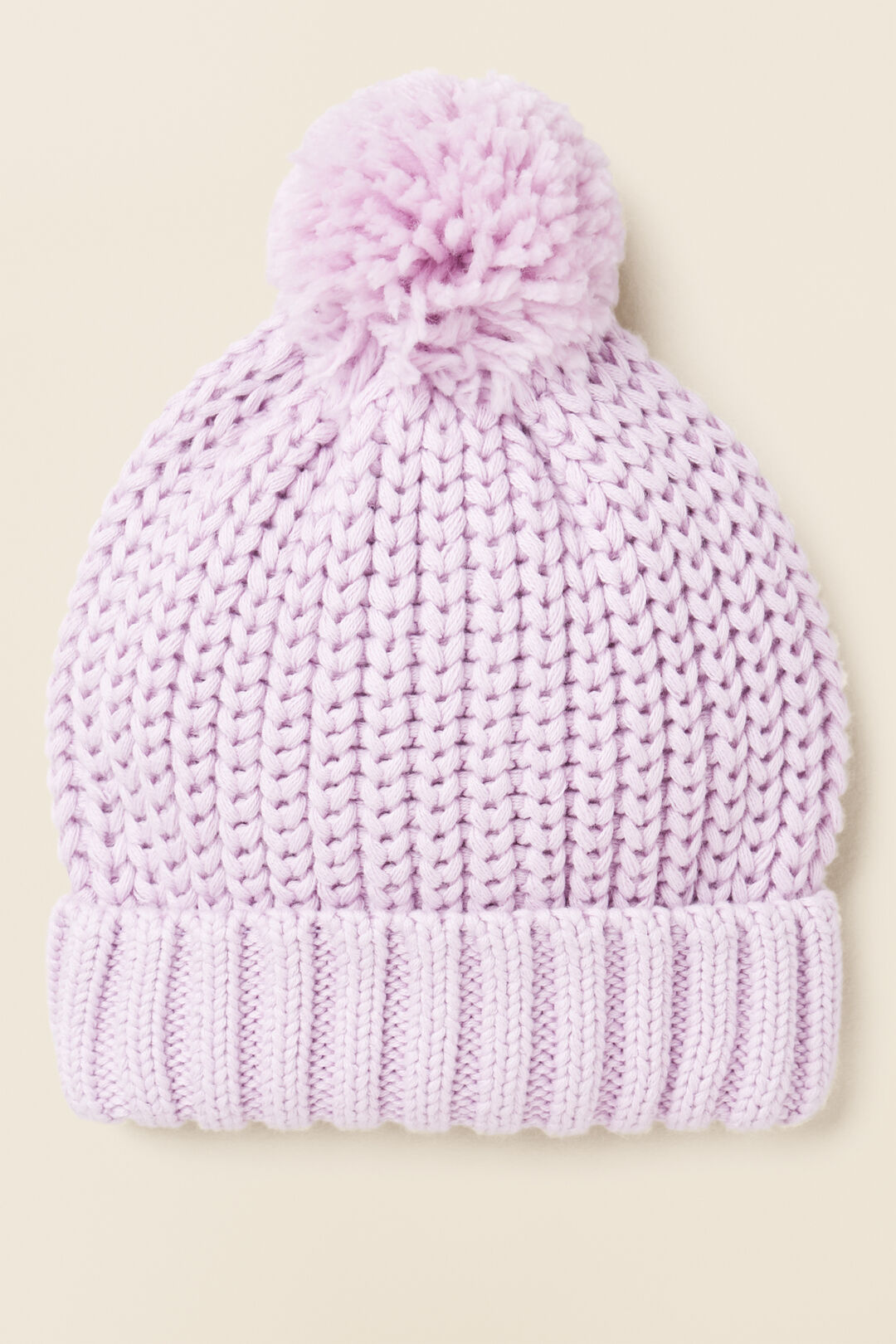 Chunky Knit Beanie   Orchid  hi-res
