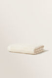 Cotton Stripe Hand Towel   Ivory Cream  hi-res
