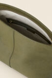 Leather Relaxed Clutch  Woodland Green  hi-res