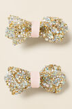 Jelly Gem Bow Duck Clips  Multi  hi-res