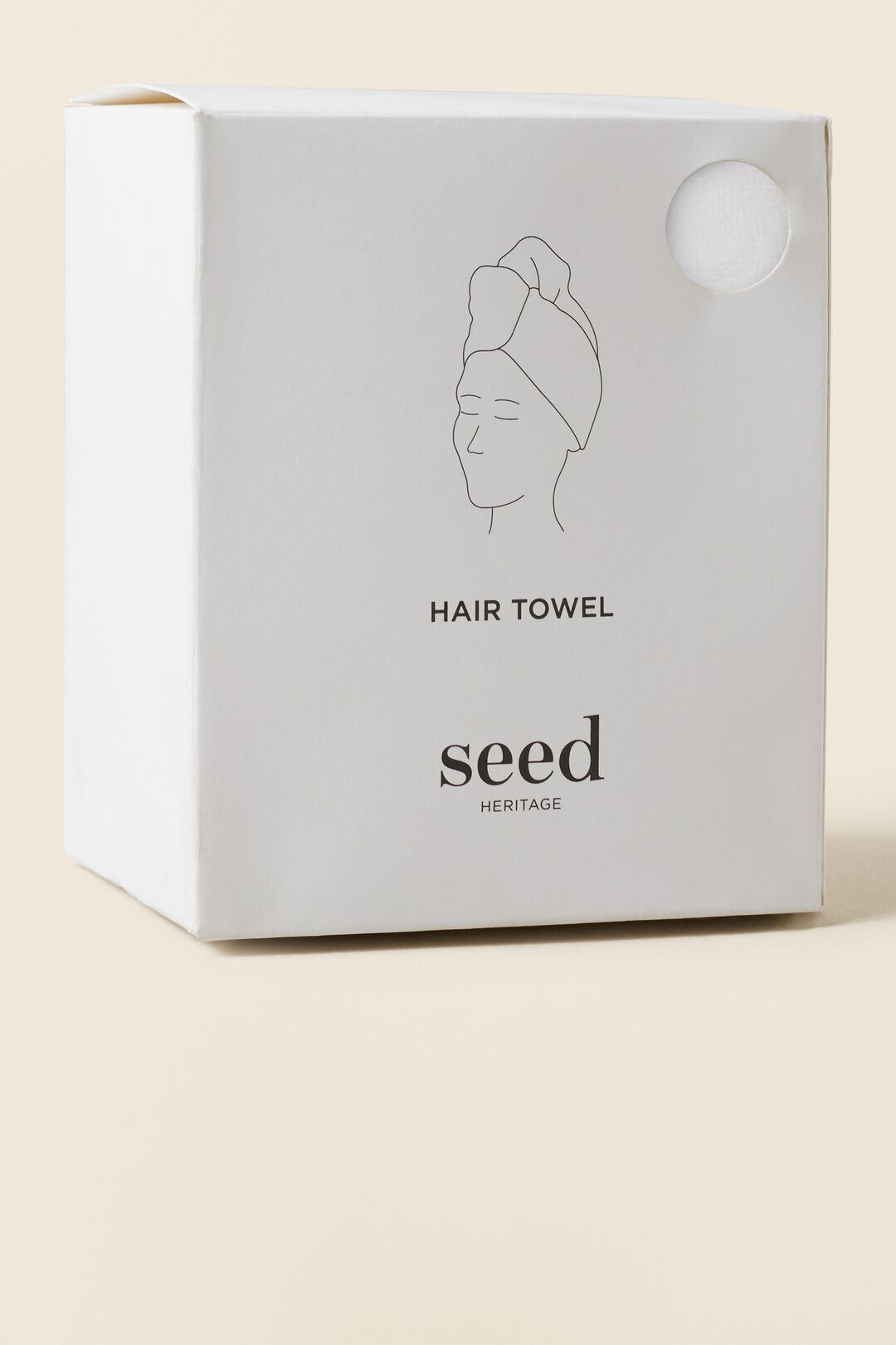 Hair Towel  White  hi-res