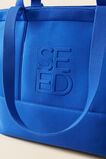 Seed Logo Jersey Overnight Bag  Deep Ocean  hi-res