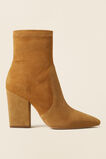 Kylie Suede Stretch Ankle Boot   Cognac  hi-res