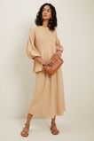 Cheesecloth Smock Top  Neutral Sand  hi-res
