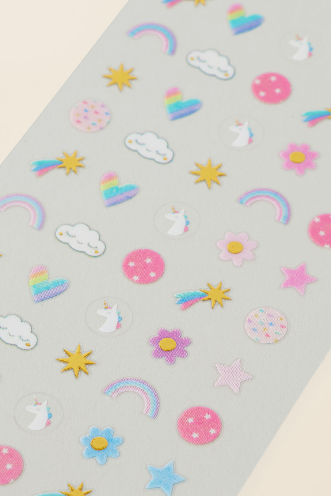 Cloudy Nail Stickers  Multi  hi-res