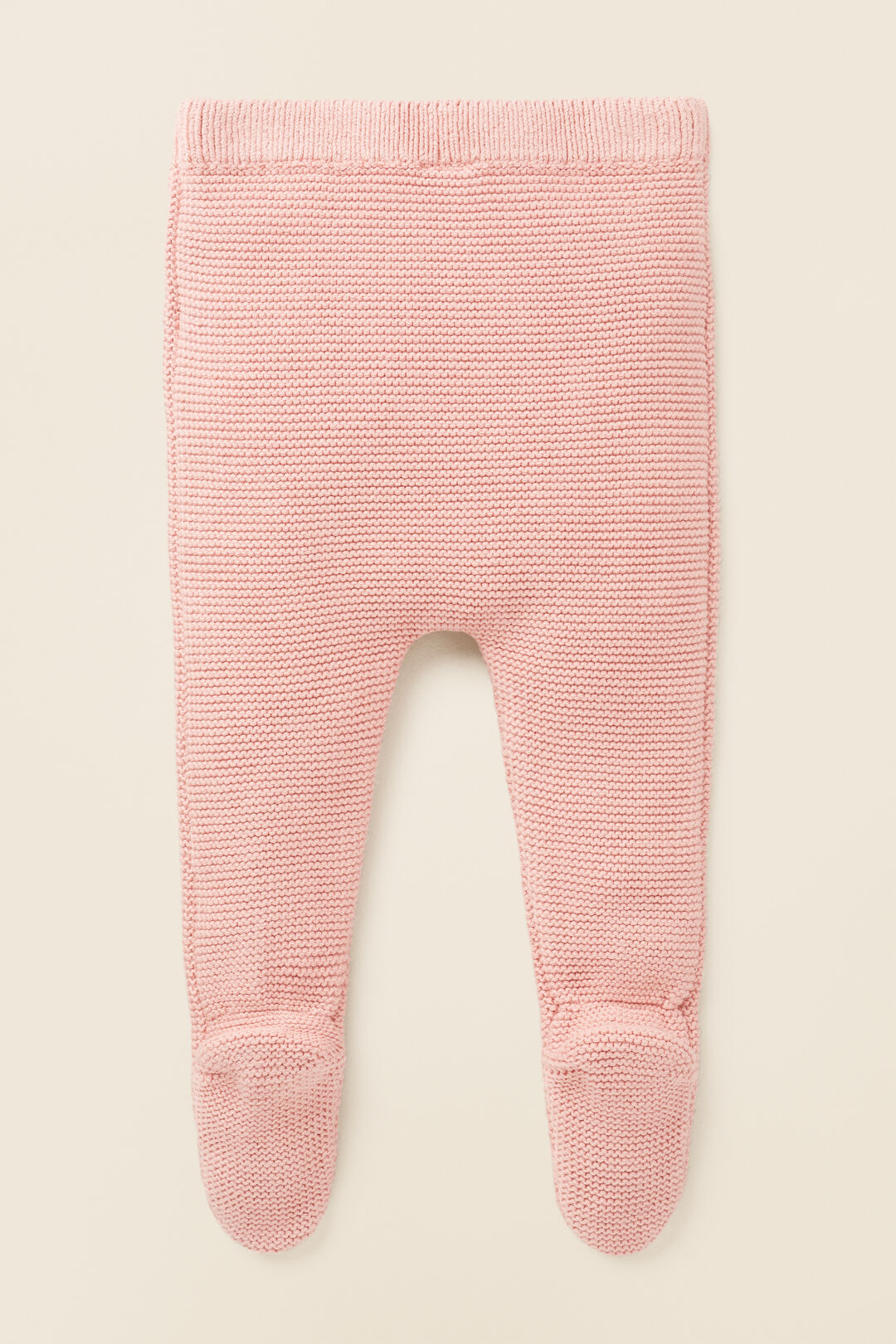 Knit Footed Legging  Chalk Pink  hi-res