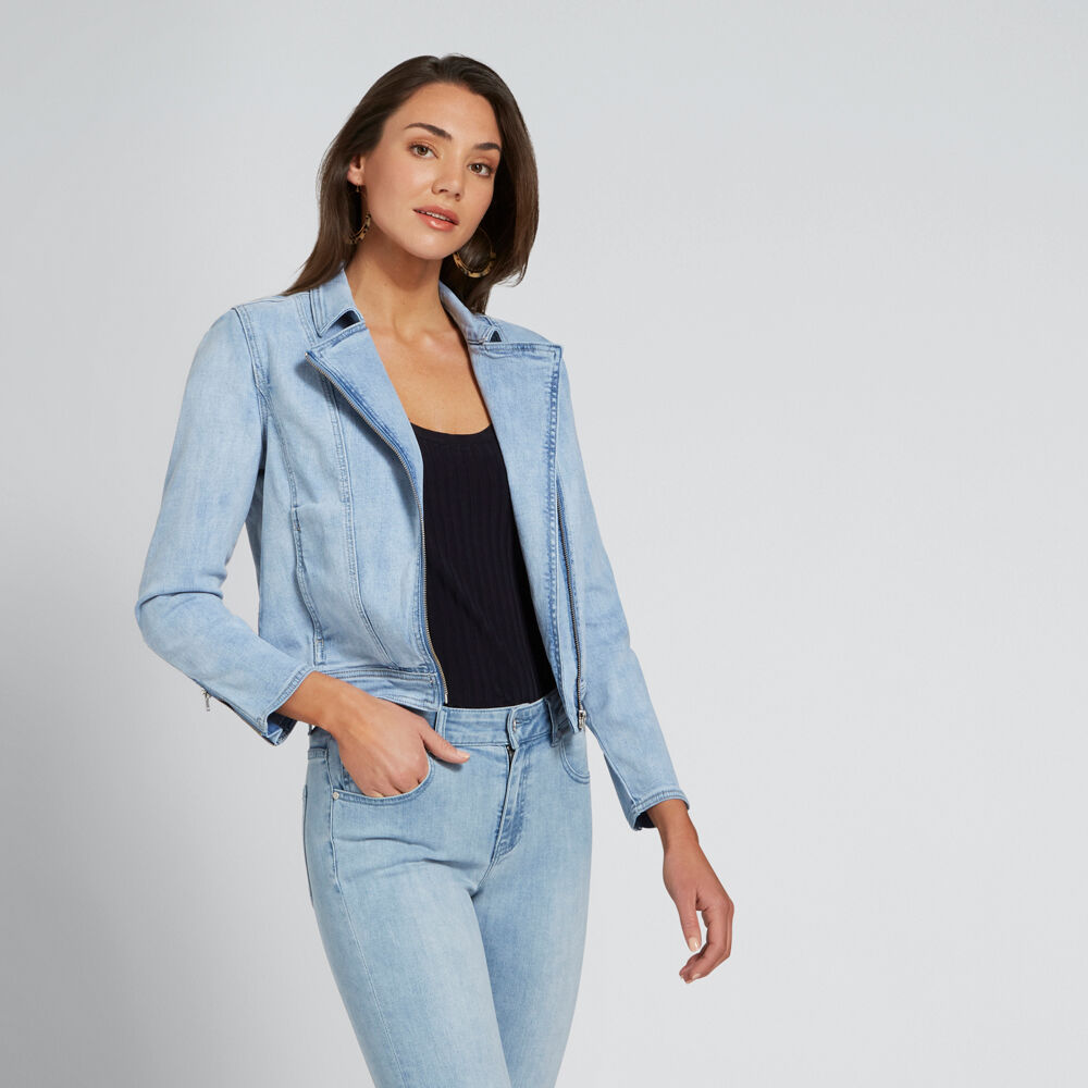Denim Biker Jacket | Seed Heritage