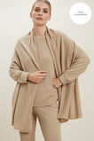 Cashmere Lounge Wrap  Warm Taupe  hi-res