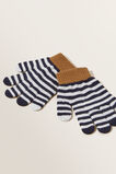 Stripe Gloves  Multi  hi-res