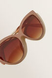 Amelia Cat Eye Sunglasses  Almond  hi-res