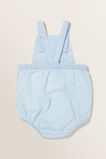 Chambray Overall Romper  Chambray  hi-res