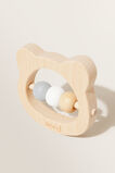 Seed Wooden Rattle  Neutral  hi-res