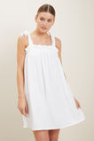 Cheesecloth Mini Dress  Whisper White  hi-res