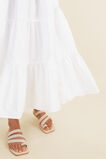 Poplin Tiered Maxi Dress  Whisper White  hi-res