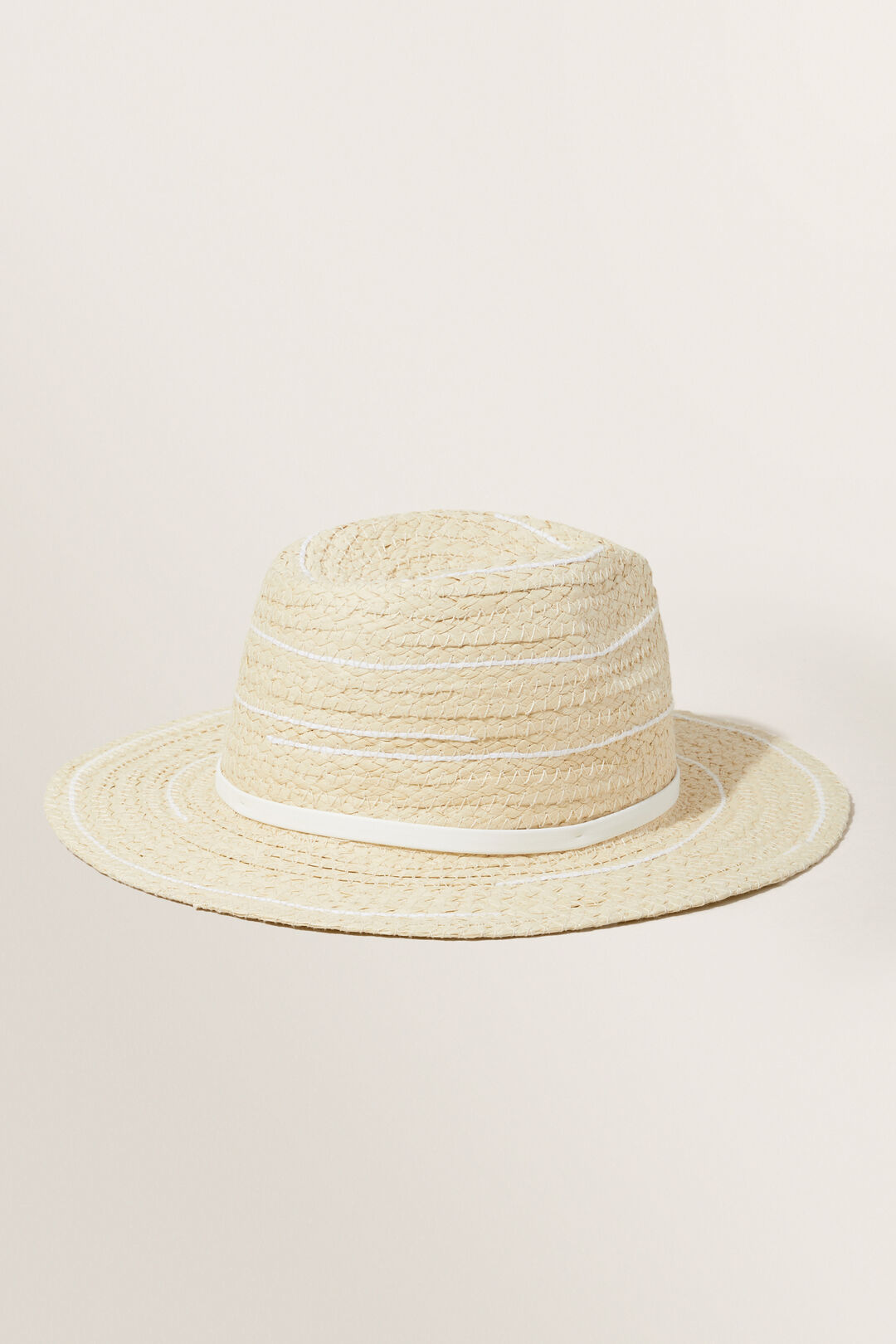 Panama Hat  Natural White  hi-res