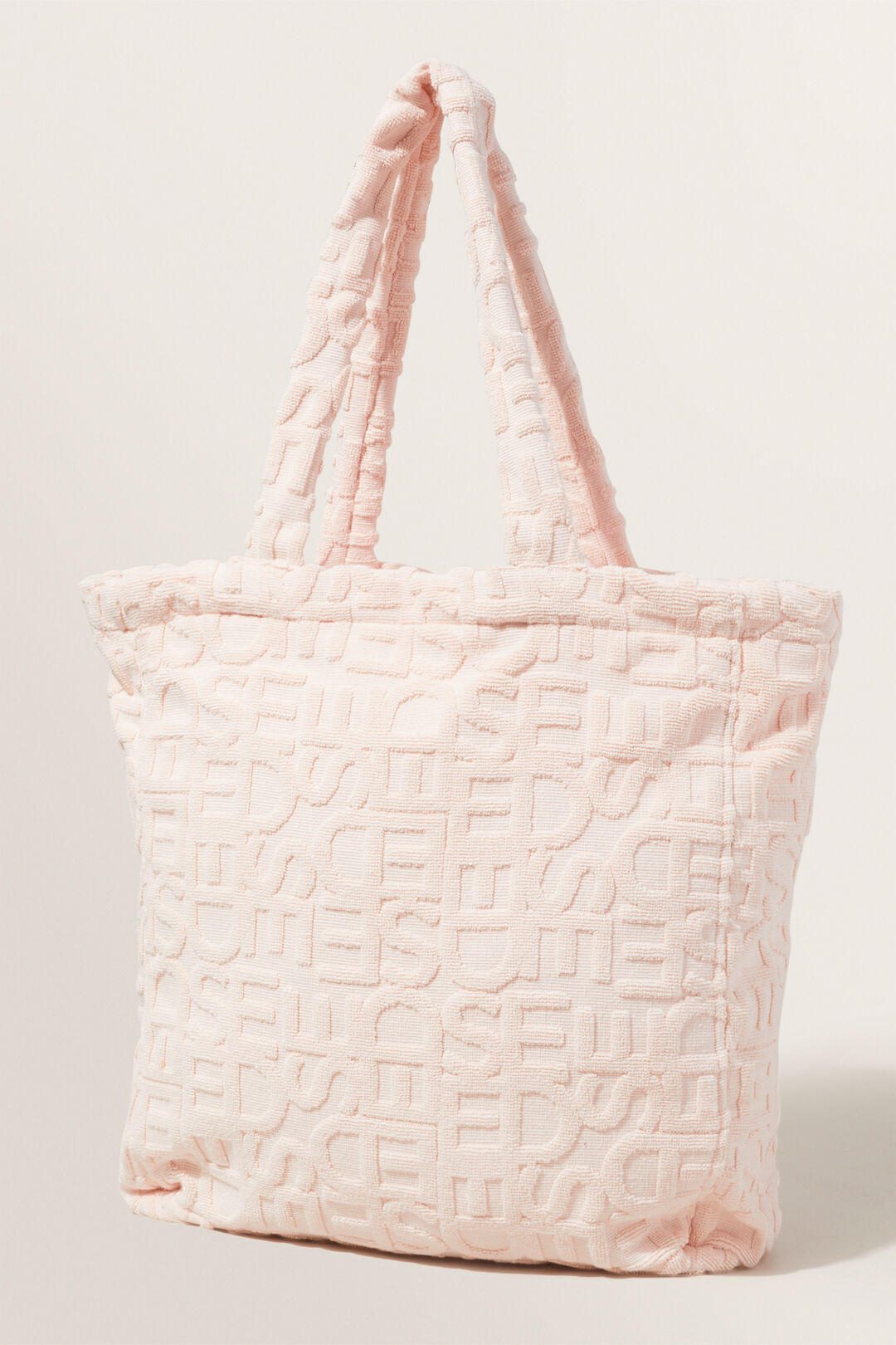 Terry Towelling Tote  Pale Blossom  hi-res