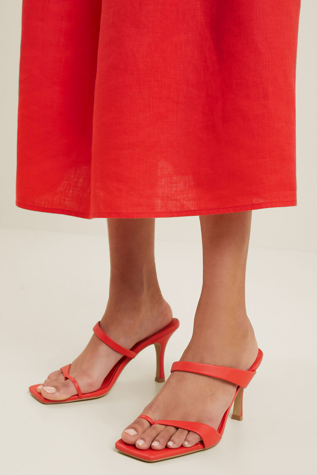 Kimberly Heeled Sandal  Chilli Red  hi-res